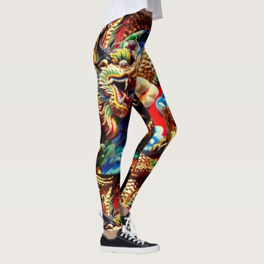 Thai Dragon Leggings (Rechts)