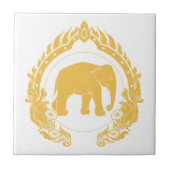 Thai Elephant Tegeltje (Voorkant)