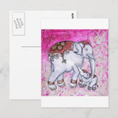 THAI ELEPHANTS BRIEFKAART (Voorkant / Achterkant)