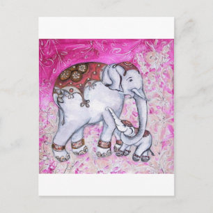 THAI ELEPHANTS BRIEFKAART
