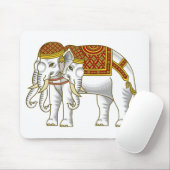 Thai Erawan White Elephant Muismat (Met muis)