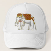 Thai Erawan White Elephant Trucker Pet (Voorkant)