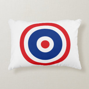 Thai Flag Roundel Target Decoratief Kussen