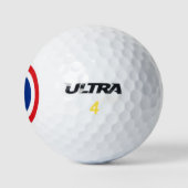 Thai Flag Roundel Target Golfballen (Logo)