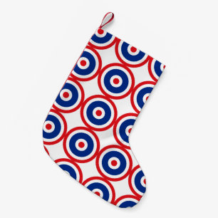 Thai Flag Roundel Target Kleine Kerstsok