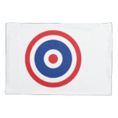 Thai Flag Roundel Target Kussensloop (Achterkant)