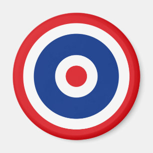 Thai Flag Roundel Target Magneet