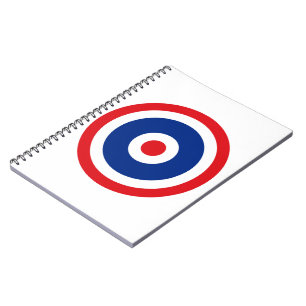 Thai Flag Roundel Target Notitieboek