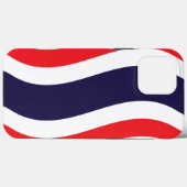 Thai Flag Wave Case-Mate iPhone Case (Achterkant (horizontaal))