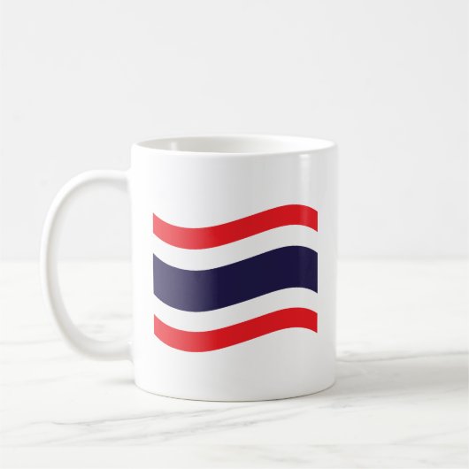 Thai Flag Wave Koffiemok (Links)
