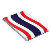 Thai Flag Wave Notitieboek (Rechterzijde)