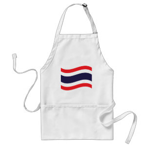 Thai Flag Wave Standaard Schort