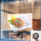 Thai Food Satay Chicken Skewer Thai Restaurant Raamsticker (Cafe Raam)