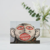 Thai Ghost Face, Phi Ta Khon Mask Festival, Loei Briefkaart (Staand voorkant)