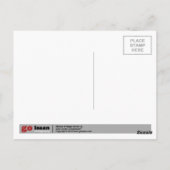 Thai Ghost Face, Phi Ta Khon Mask Festival, Loei Briefkaart (Achterkant)