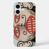 Thai Ghost Face, Phi Ta Khon Mask Festival, Loei Case-Mate iPhone Case (Achterkant)