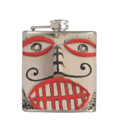 Thai Ghost Face, Phi Ta Khon Mask Festival, Loei Heupfles (Voorkant)