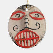 Thai Ghost Face, Phi Ta Khon Mask Festival, Loei Keramisch Ornament (Links)