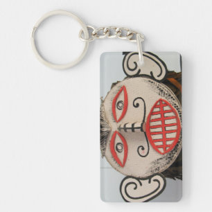 Thai Ghost Face, Phi Ta Khon Mask Festival, Loei Sleutelhanger