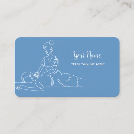 Thai Massage Visitekaartje (Voorkant)