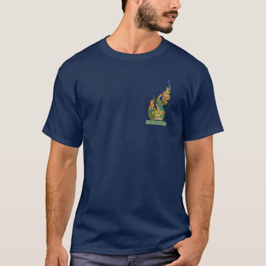 Thai Naga Temple Guardian T-shirt (Voorkant)