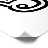 Thai Nummers piramid ♦ Thai Taalscript ♦ Poster (Hoek)