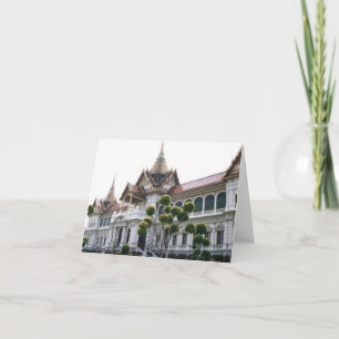 Thai Palace-notecard Kaart