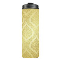 Thai Pattern opperste gouden ruggrondthai, patroon