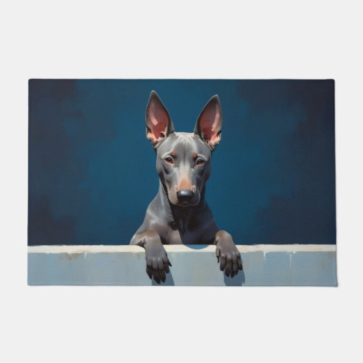 Thai Ridgeback deurmat Kunst (Voorkant)