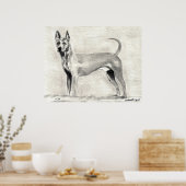 Thai Ridgeback Dog Print (Keuken)