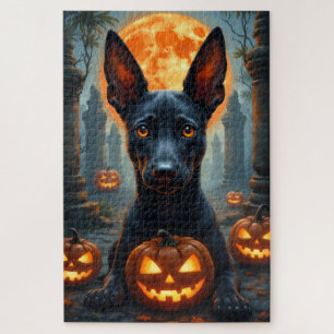 Thai Ridgeback Geheiligde Tempel Halloween Portret Legpuzzel