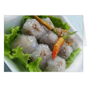 Thai Sago with Chili ... Thailand Street Food Card