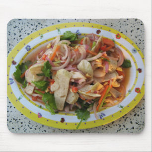 Thai Spicy Sausage Salad ... Asian Street Food Muismat