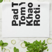 Thai Street Food Theedoek (Gevouwen)