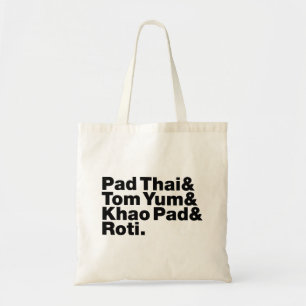 Thai Street Food Tote Bag