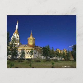 Thai tempel briefkaart