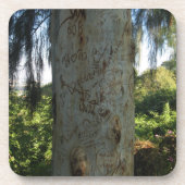 Thai Tree Graffiti Bier Onderzetter (Voorkant)