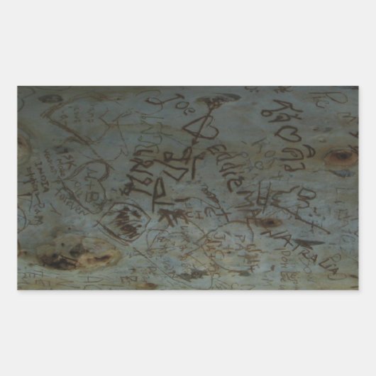 Thai Tree Graffiti Rechthoekige Sticker (Voorkant)