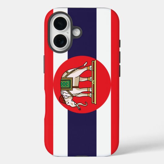Thai variant vlag Case-Mate iPhone case (Achterkant)