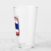 Thai vlagembleem glas (Links)