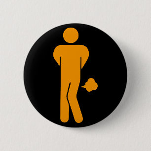 THAI-VOEDSEL KAN SPIEK ⚠ Funny Sign zijn : ⚠ Ronde Button 5,7 Cm