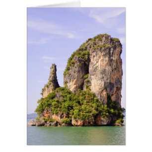 Thailand, Andaman Zee. Ao Phang Nga Islands in