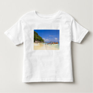 Thailand, Andaman Zee. Passagiers aan land op Kinder Shirts
