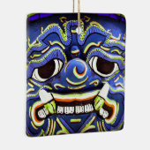 Thailand Bangkok Aangepaste kerstversiering Keramisch Ornament (Rechts)