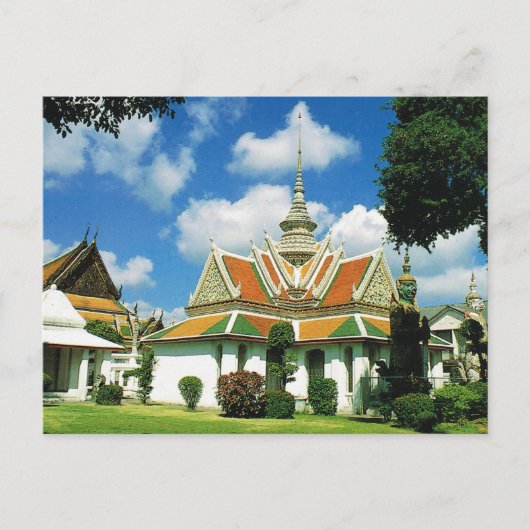 Thailand, Bangkok, Aroon Temple Briefkaart (Voorkant)