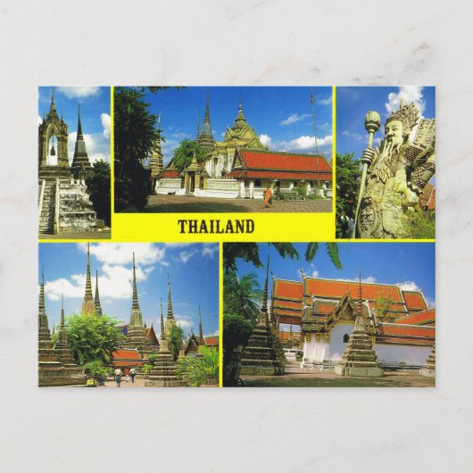Thailand, Bangkok Briefkaart (Voorkant)