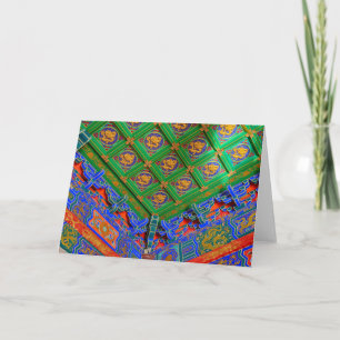 Thailand, Bangkok Drakentempel Kaart