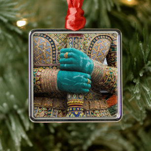 Thailand, Bangkok, Grand Palace Metalen Ornament