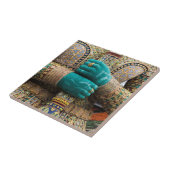 Thailand, Bangkok, Grand Palace Tegeltje (Zijkant)