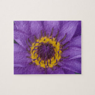 Thailand, Bangkok, Paarse en gele lotus Legpuzzel